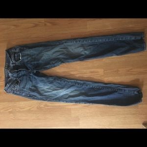 American Eagle || Skinny Stretch Dark Wash Jeans